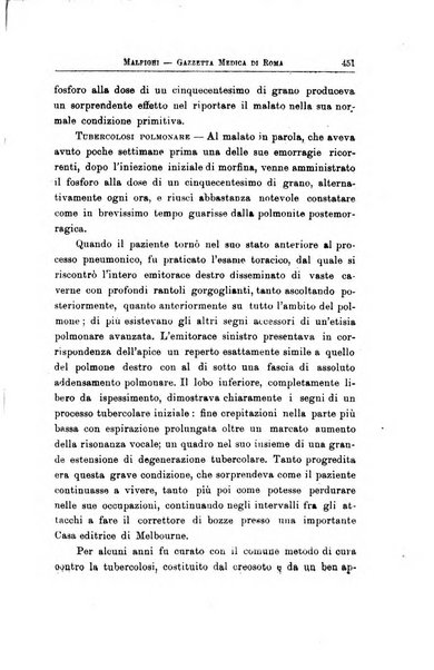 Gazzetta medica Malpighi