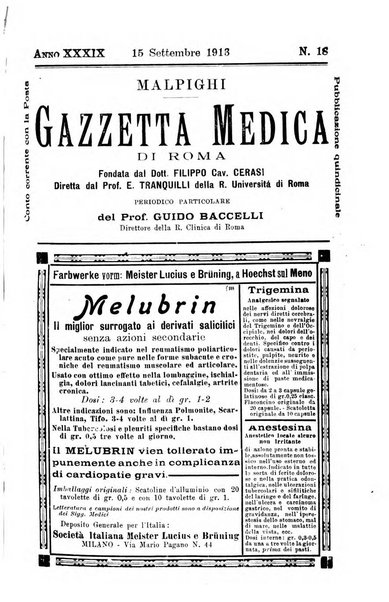 Gazzetta medica Malpighi