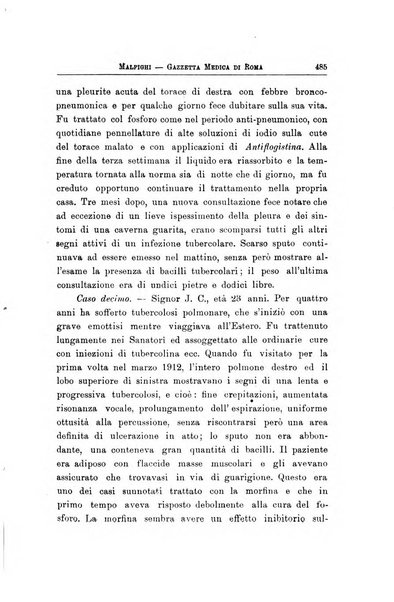 Gazzetta medica Malpighi