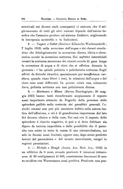 Gazzetta medica Malpighi