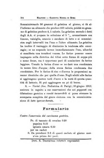 Gazzetta medica Malpighi