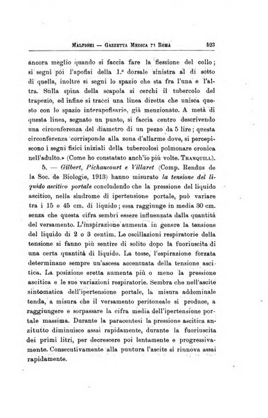 Gazzetta medica Malpighi