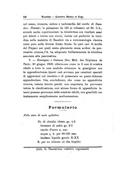 Gazzetta medica Malpighi