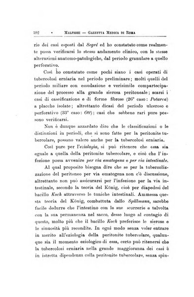 Gazzetta medica Malpighi