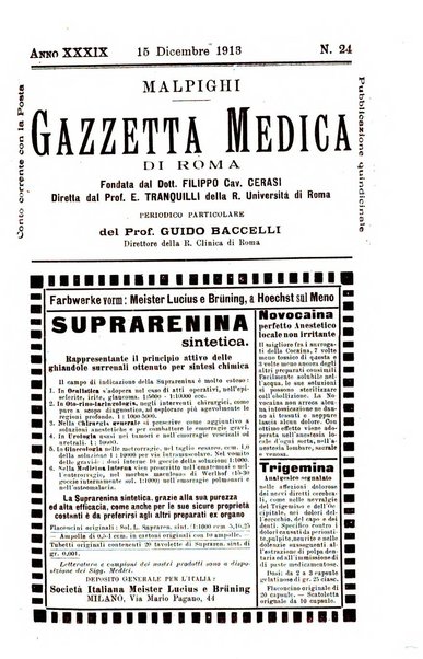 Gazzetta medica Malpighi