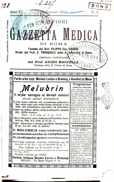 Gazzetta medica Malpighi