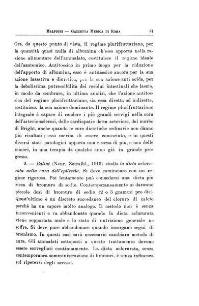 Gazzetta medica Malpighi