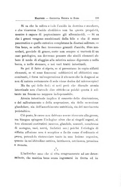 Gazzetta medica Malpighi