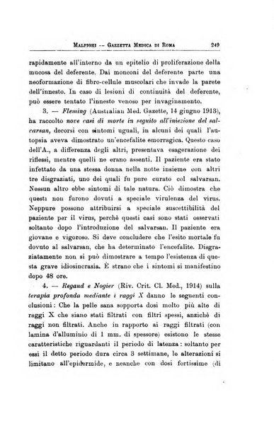 Gazzetta medica Malpighi