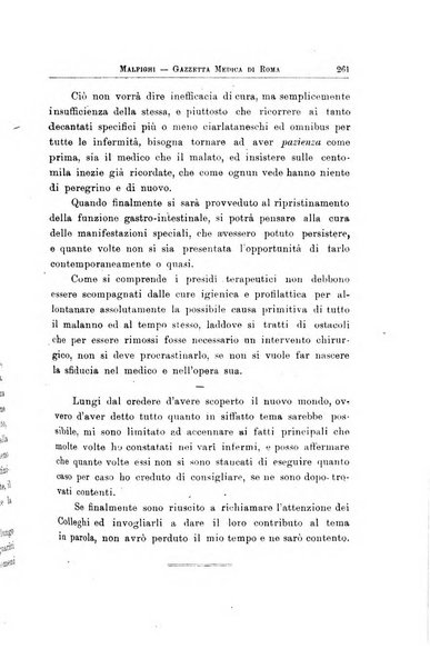 Gazzetta medica Malpighi