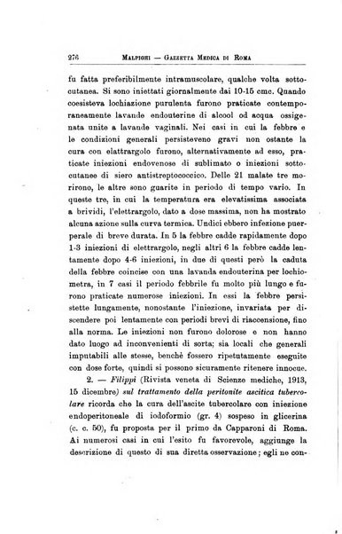 Gazzetta medica Malpighi