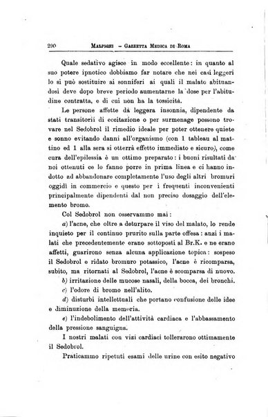 Gazzetta medica Malpighi