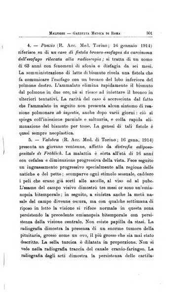 Gazzetta medica Malpighi