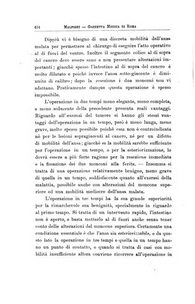 Gazzetta medica Malpighi