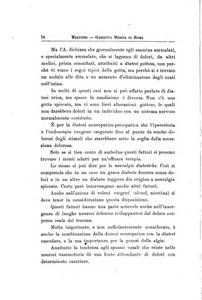 Gazzetta medica Malpighi