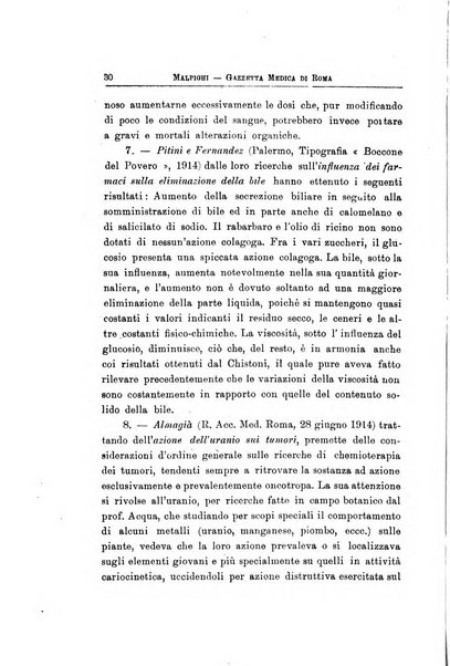 Gazzetta medica Malpighi