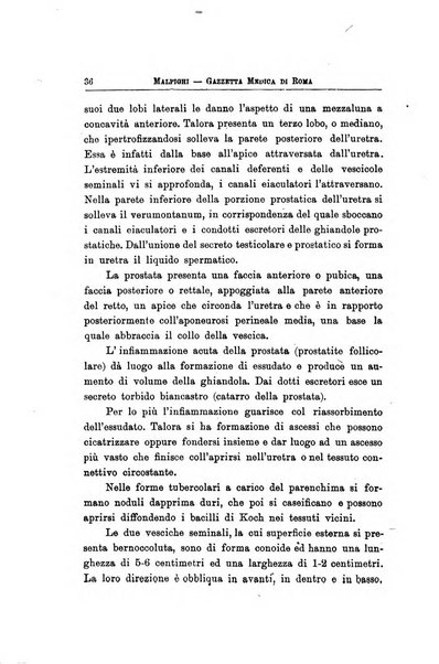 Gazzetta medica Malpighi