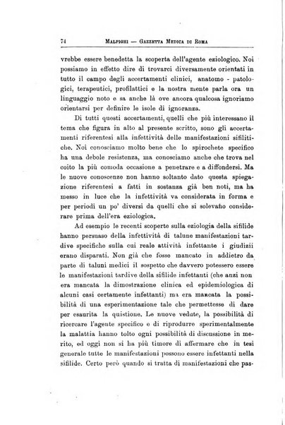 Gazzetta medica Malpighi