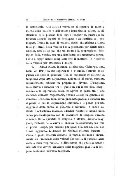 Gazzetta medica Malpighi