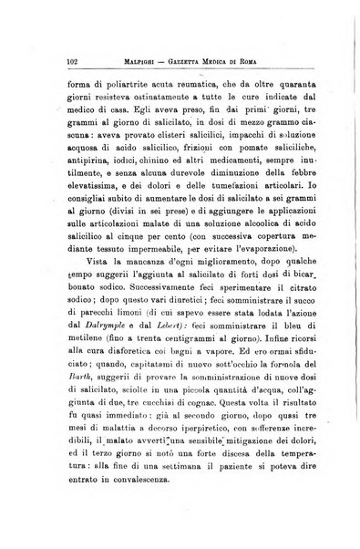 Gazzetta medica Malpighi