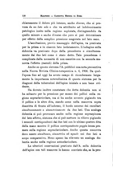 Gazzetta medica Malpighi