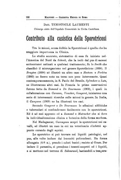 Gazzetta medica Malpighi