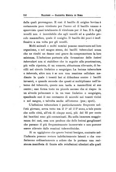 Gazzetta medica Malpighi