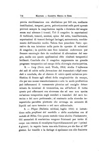 Gazzetta medica Malpighi