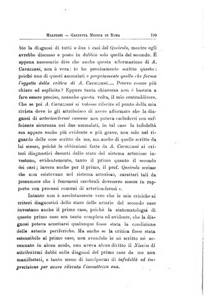 Gazzetta medica Malpighi