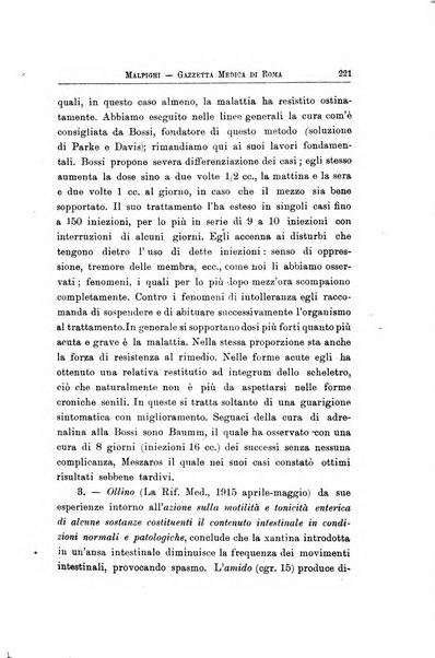 Gazzetta medica Malpighi