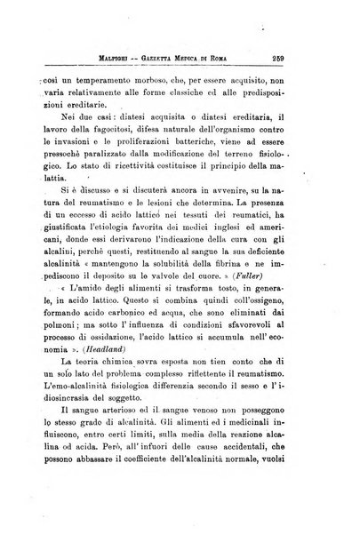 Gazzetta medica Malpighi