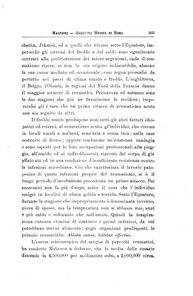 Gazzetta medica Malpighi