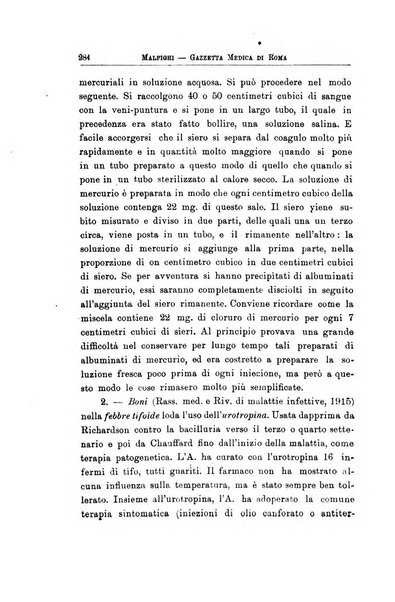 Gazzetta medica Malpighi