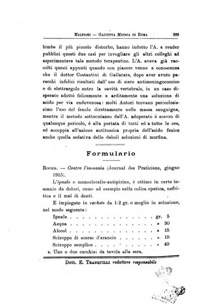 Gazzetta medica Malpighi