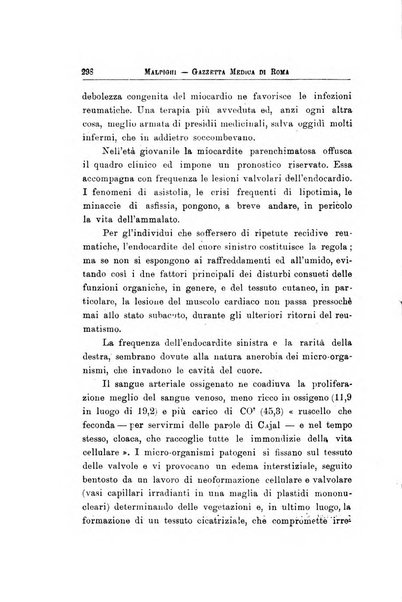 Gazzetta medica Malpighi