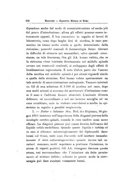 Gazzetta medica Malpighi