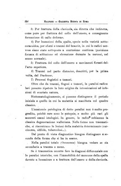 Gazzetta medica Malpighi