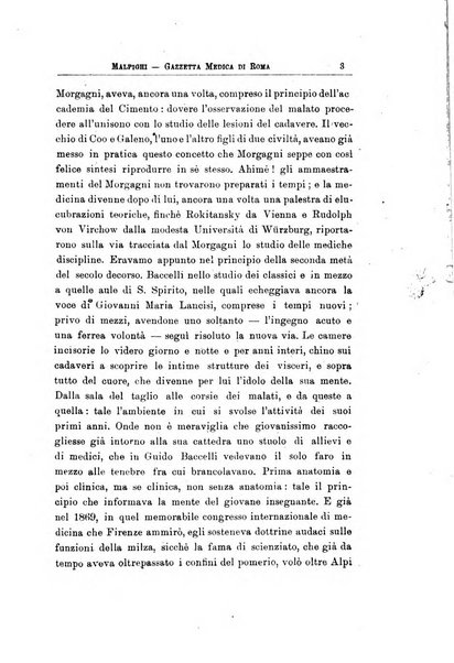 Gazzetta medica Malpighi