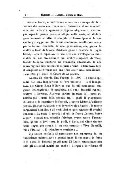 Gazzetta medica Malpighi