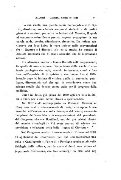 Gazzetta medica Malpighi