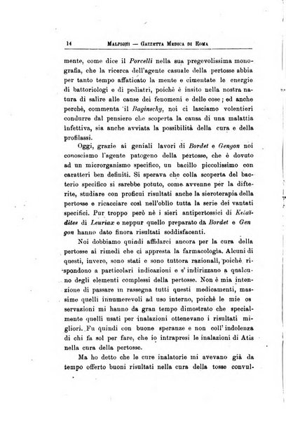 Gazzetta medica Malpighi