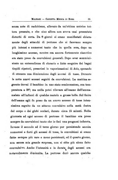 Gazzetta medica Malpighi