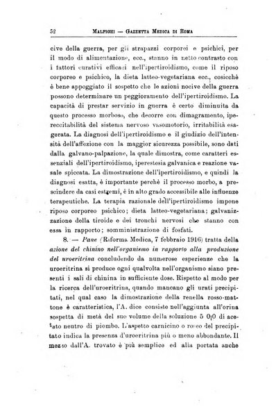 Gazzetta medica Malpighi