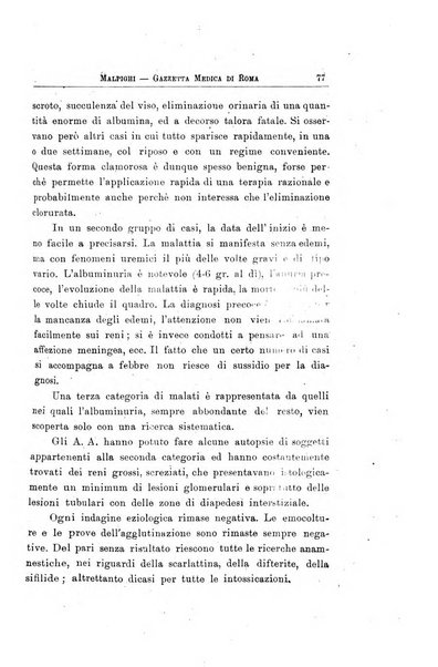 Gazzetta medica Malpighi