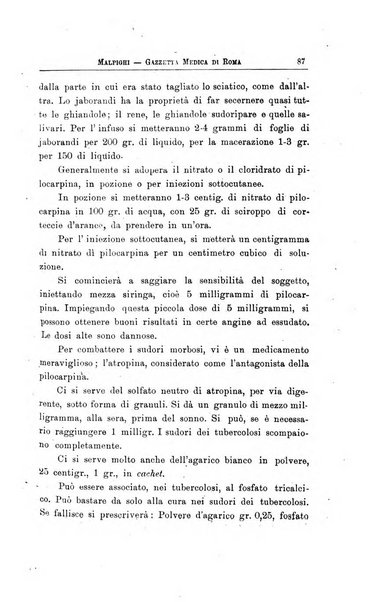 Gazzetta medica Malpighi