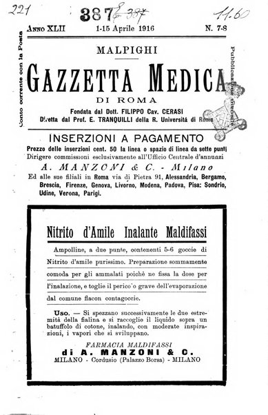 Gazzetta medica Malpighi