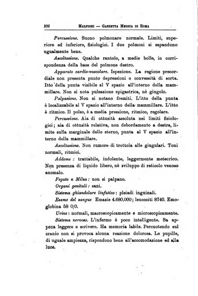 Gazzetta medica Malpighi