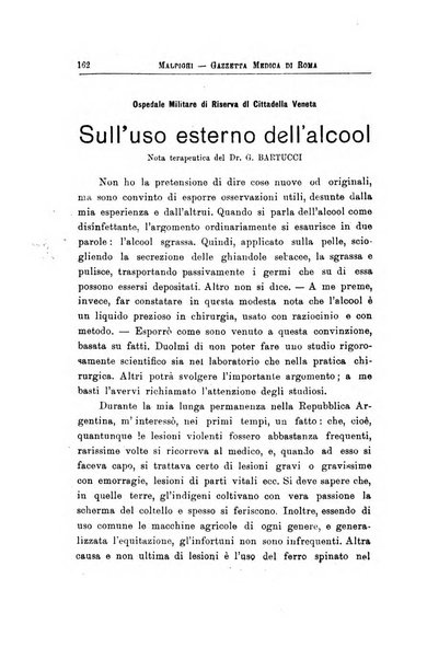 Gazzetta medica Malpighi