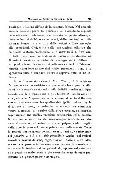 Gazzetta medica Malpighi