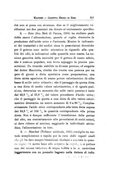 Gazzetta medica Malpighi